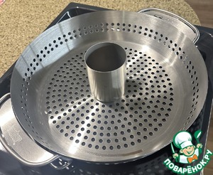 Курица на ростере