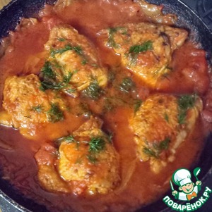 Курица по-венгерски