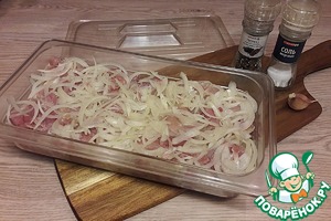 Курица с баклажанами к 14 февраля