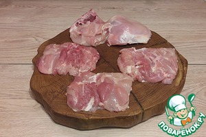 Курица с баклажанами к 14 февраля