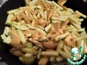 Курица с кабачком Курица с кабачком