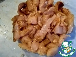 Курица с кабачком Курица с кабачком