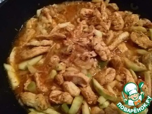 Курица с кабачком Курица с кабачком
