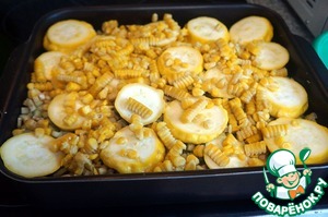 Курица с овощами в духовке Курица с овощами в духовке