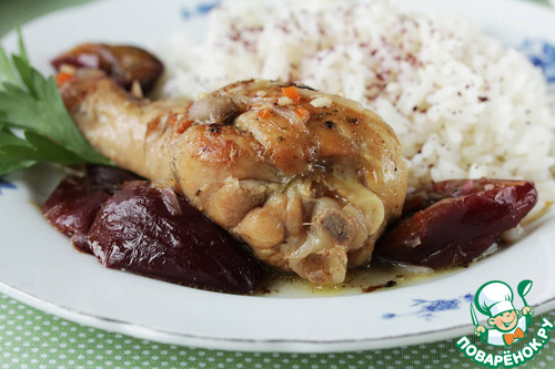 Курица со сливами Курица со сливами