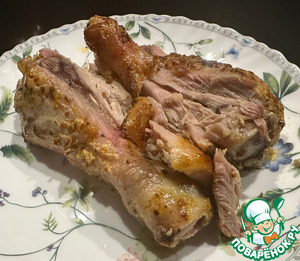 Курица в йогурте. Бёдра с картошкой в духовке Курица в йогурте. Бёдра с картошкой в духовке