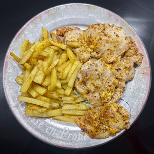 Курица в йогурте. Бёдра с картошкой в духовке Курица в йогурте. Бёдра с картошкой в духовке