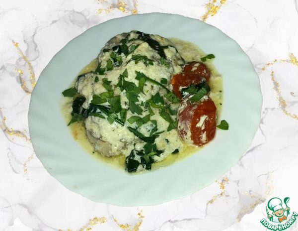 Курица в сливочном соусе по-тоскански