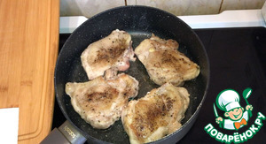 Курица в сливочном соусе по-тоскански