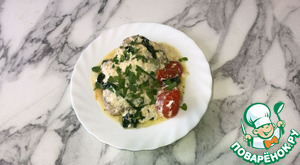 Курица в сливочном соусе по-тоскански