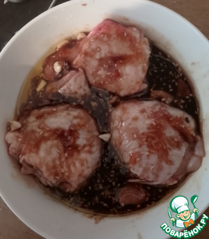 Курица в соусе из слив Курица в соусе из слив