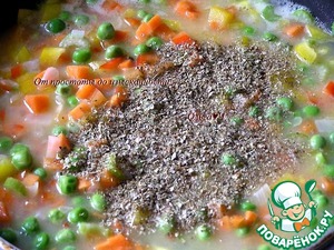 Курица в соусе из зеленого горошка Курица в соусе из зеленого горошка