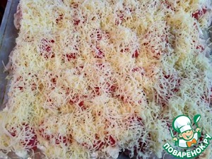 Курица запечённая с помидорами и сыром