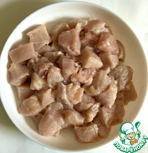 Куриная грудка с брокколи и перцем Куриная грудка с брокколи и перцем