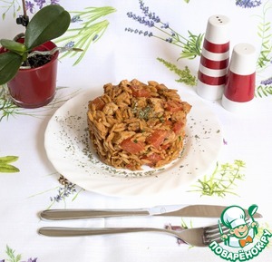 Куриная грудка с пастой орзо Куриная грудка с пастой орзо