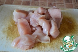 Курино-творожный торт