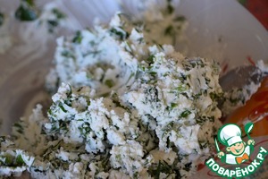 Курино-творожный торт