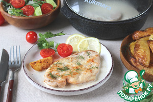 Куриное филе с итальянской ноткой