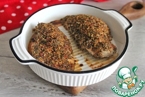 Куриное филе с творожным сыром Куриное филе с творожным сыром