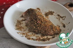 Куриное филе с творожным сыром Куриное филе с творожным сыром