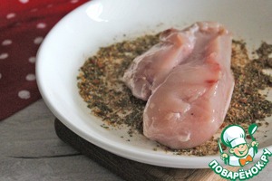 Куриное филе с творожным сыром Куриное филе с творожным сыром