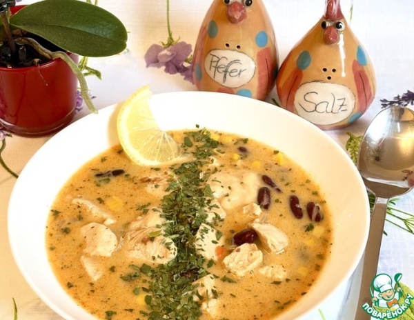 Куриное рагу по-мексикански Куриное рагу по-мексикански