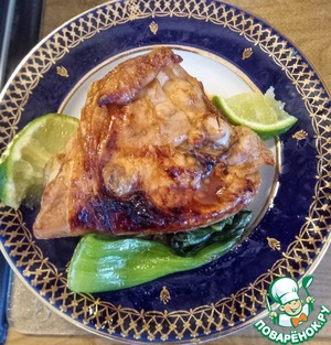 Куриные бедра с мисо и имбирем Куриные бедра с мисо и имбирем