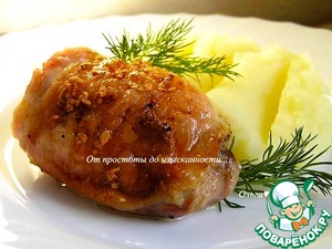 Куриные бедра в соленом сиропе Куриные бедра в соленом сиропе