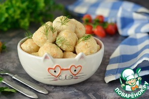 Куриные фрикадельки для детского меню Куриные фрикадельки для детского меню