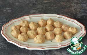 Куриные фрикадельки для детского меню Куриные фрикадельки для детского меню