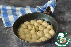 Куриные фрикадельки для детского меню Куриные фрикадельки для детского меню