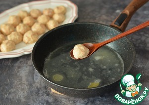 Куриные фрикадельки для детского меню Куриные фрикадельки для детского меню