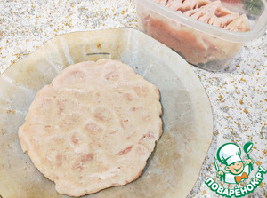 Куриные кармашки в сырной панировке