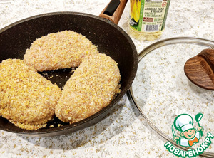 Куриные кармашки в сырной панировке
