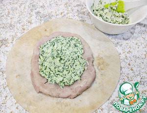 Куриные кармашки в сырной панировке