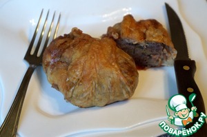 Куриные конверты с ленивыми голубцами Куриные конверты с ленивыми голубцами