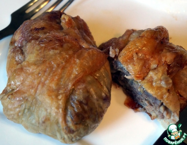 Куриные конверты с ленивыми голубцами Куриные конверты с ленивыми голубцами