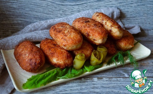 Куриные котлеты с сыром Куриные котлеты с сыром