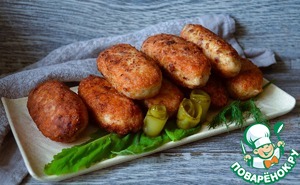 Куриные котлеты с сыром Куриные котлеты с сыром