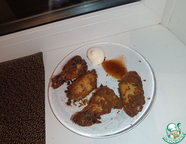 Куриные крылышки во фритюре Куриные крылышки во фритюре