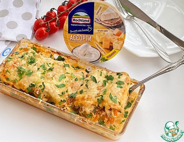 Куриные рулетики "Сытный ужин"