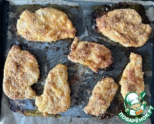 Куриный шницель из духовки Куриный шницель из духовки