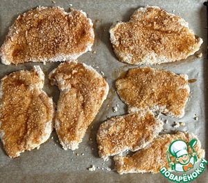 Куриный шницель из духовки Куриный шницель из духовки