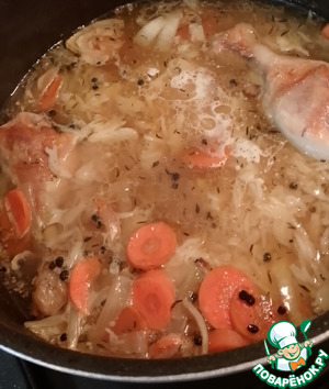 Куриный суп Авголемоно Куриный суп Авголемоно