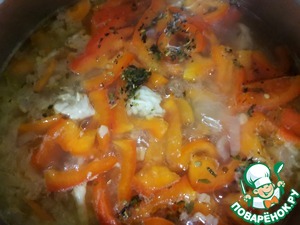 Куриный суп с булгуром Куриный суп с булгуром