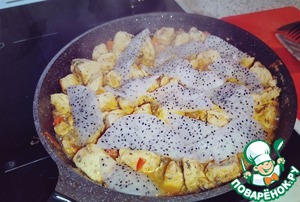 Курспита: Курица, танцующая с Питахайей Курспита: Курица, танцующая с Питахайей