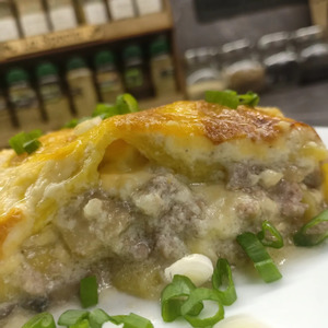 Лазанья с курицей и грибами Лазанья с курицей и грибами