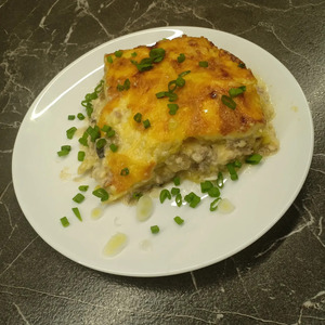 Лазанья с курицей и грибами Лазанья с курицей и грибами
