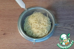 Ленивая овощная паста