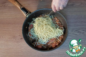 Ленивая овощная паста